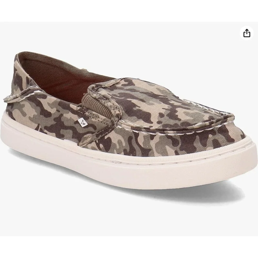 Sperry Boy's Size 7 - Child Salty Washable Camo